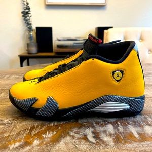 Jordan 14 Retro University Gold